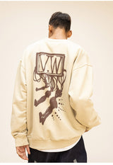 DWMUオーバーサイズスウェットシャツ/DWMU OVERSIZED SWEAT SHIRTS