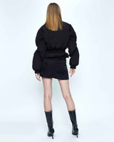 ダブルレイヤードグーズダウンジャケット/Double Layered Goose Down Jacket _ Black