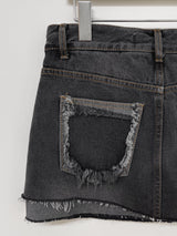 FOLD DENIM-BLACK