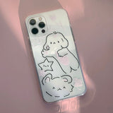 ラッキーパピームーンムーンiPhoneケース / Lucky Puppy Moong Moong iphone case