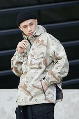 デザートキャモプルオーバージャケット / MASTER / DESERT CAMO FR PULLOVER JACKET