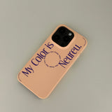 マイカラーケース / My Color Case (Yellow Slim Hard)