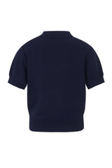 ミニマル カラー サマーニット Minimal Collar Summer Knit