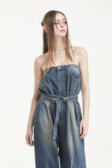 デニムジャンプスーツ / DENIM JUMPSUIT