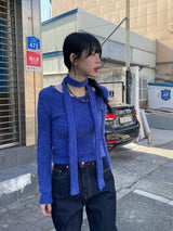 シャーロットスカーフニット