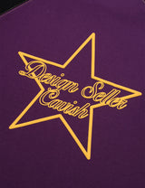 ラグランスターロゴロングスリーブTシャツ/RAGLAN STAR LOGO LS TEE PURPLE(CV2CFUT551A)