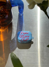 ピース＆ラブクラブエアポッズケース/Peace&Love*Club Airpods Case (2type)