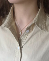 Vintage Mood Cameo petit Necklace [Cream] 