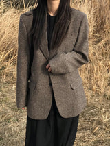 Tom check jacket