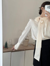 Tie Blouse (2 colors)