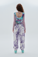 マーブルジョガーパンツ / marble jogger pant_purple