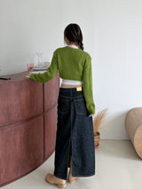 バルククロップニット/Bulk Crop Knit (3color)