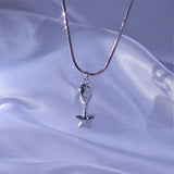 wave star necklace