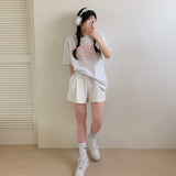 レタリングボクシーTシャツ