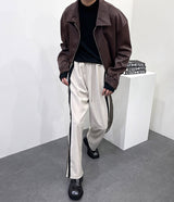 ラインテープトラックパンツ/FL Line Tape Track Pants (2 colors)