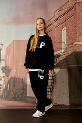 センスロゴスウェットパンツ / 25P SENSE LOGO SWEAT PANTS_BLACK