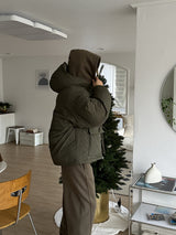 ASCLO Paper Warm Hood Zip Up (5color)