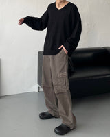 ディトビーズウォッシングカーゴパンツ / CL Ditto beads Washing cargo pants (3 colors)