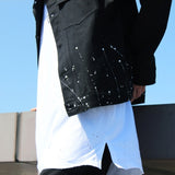 damage long layered sleeveless (3color) (6640213590134)