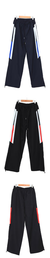 ラインカラードトラックパンツ / line colored track pants