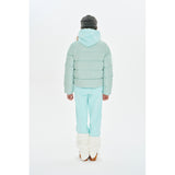 CHERRY BASIC DOWN JUMPER [LIGHT MINT]