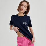 WDVST Logo T-shirt [Navy] (6679679467638)