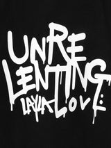 アンリレンティンググラフィティ半袖Tシャツ / Unrelenting Graffiti Short Sleeve T-shirt T79 Black