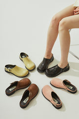 ペッツ2ウェイバックルクロッグ / PEZ 2WAY BUCKLE CLOG_4COLORS