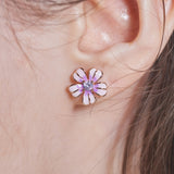 POPPY FLOWER EARRING