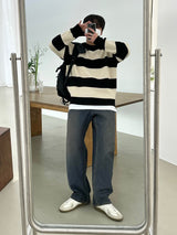 キャンディーデイリーダンガララウンドニット/[BEST]CANDY DAILY DANGARA ROUND KNIT(8COLOR)