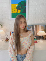 cotton candy cardigan set (6686090297462)