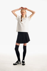 ウィティーバニーワッペンTシャツ／WITTY BUNNY WAPPEN T-SHIRT [WHITE]