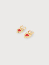 no.7ピアスゴールド / no.7 earring gold