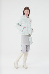 チェリーパッカブルキルティングジャケット / CHERRY PACKABLE QUILTING JACKET [IVORY]