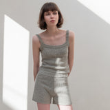 THEOHYOU KNIT SHORTS (GREY)