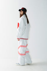 ニューポットリフレクティブトラックパンツ / BSR2223FWPT028 NEW POT-X REFLECTIVE TRACK PANTS WHITE