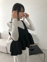フラワーVビスチェ