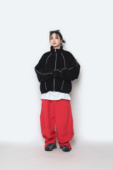 ナイロンヘムスナップパンツ