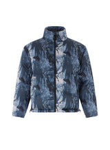 REVERSIBLE GLOSSY SHORT DOWN PUFFER