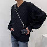 ルーズフィットメンニット/SK Loose fit Fischer Man Knitwear (5 colors)