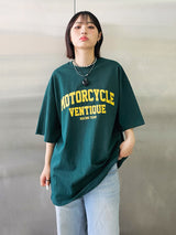モーターサイクル半袖Tシャツ / VENTIQUE Motorcycles T-shirt 5color