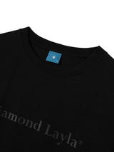 シリコンロゴ半袖Tシャツ / Silicone Logo Short Sleeve T-shirt T77 Black
