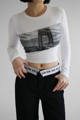 オビオープンデニムパンツ / no.7710 Obi Open Denim Pants