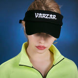 Signature 3D Logo over fit sun-visor cap BLACK