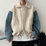 ソフトシックデニムミックスストリングジャケット