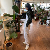 Unique nylon bolero jumper 
