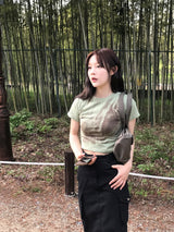 Grow string cargo skirt