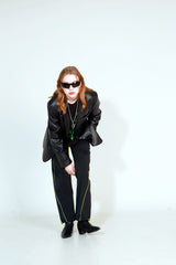 アシッドクロスラインナイロンジョガーパンツ / Acid Cross Line Nylon Jogger Pants (4577134575734)