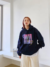 フライングキャットフーディー 3color