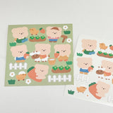 Farmer sticker (1 set of 2 sheets) (6695850508406)